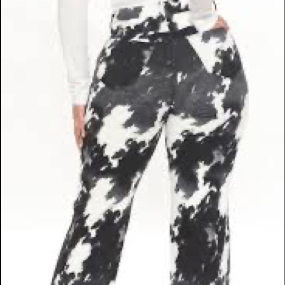 Straight Leg - Jeans - Black/White - 7 - Fashion Nova